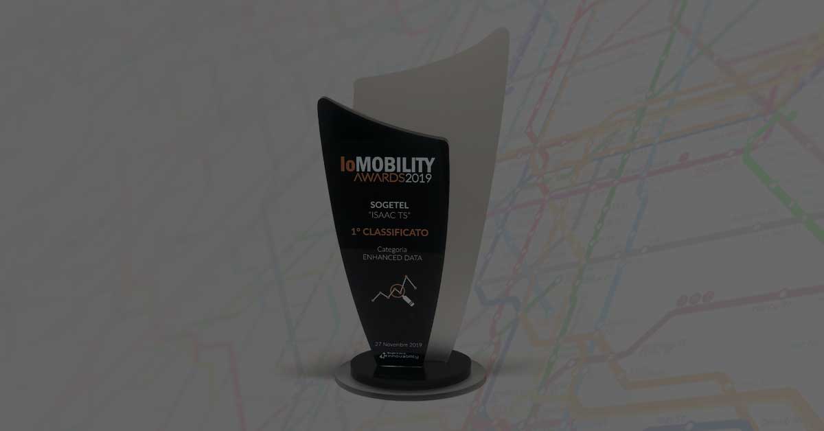 We are the winners of IoMOBILITY AWARDS 2019