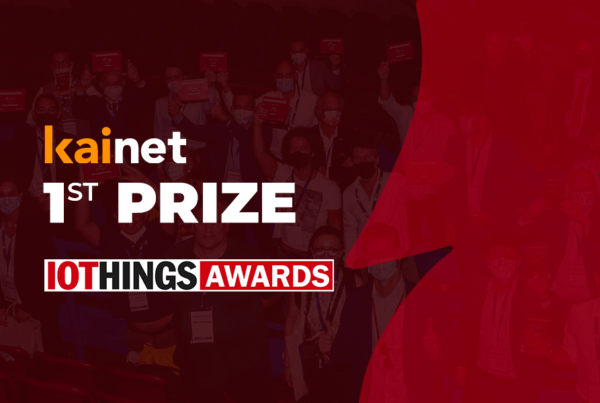 KAINET 1st prize winner at IOTHINGS AWARDS 2021