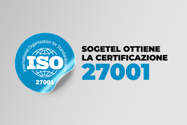 Sogetel ottiene la certificazione 27001